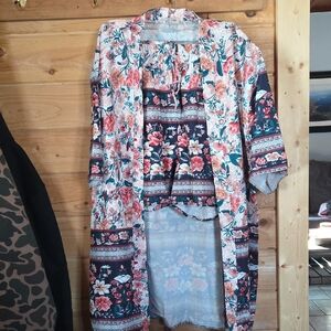 Floral Kimono Cardigan